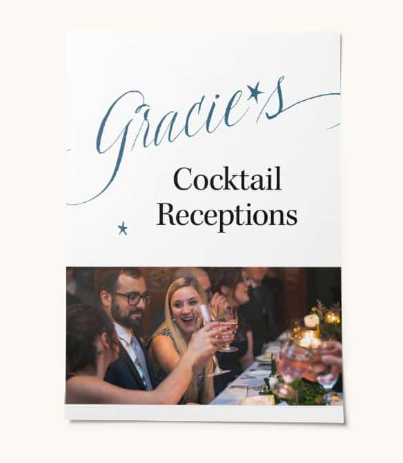 Gracie's lookbook: Cocktail Receptions