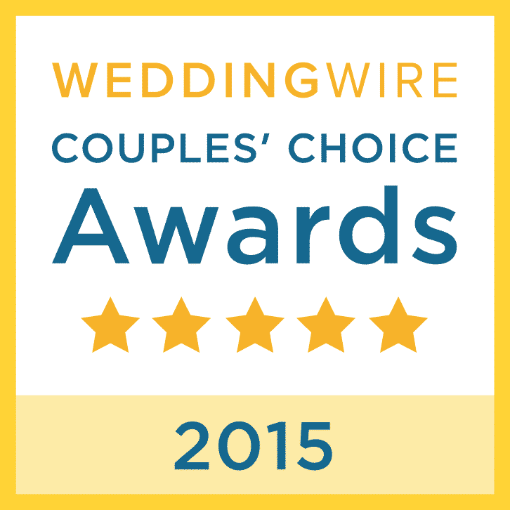 Wedding Wire Couple Choice Award 2015